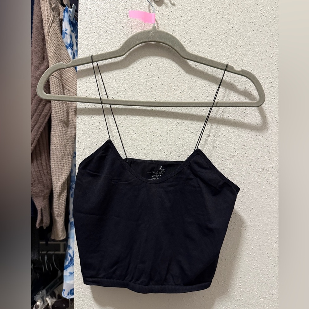 Free People Black Camisole Top